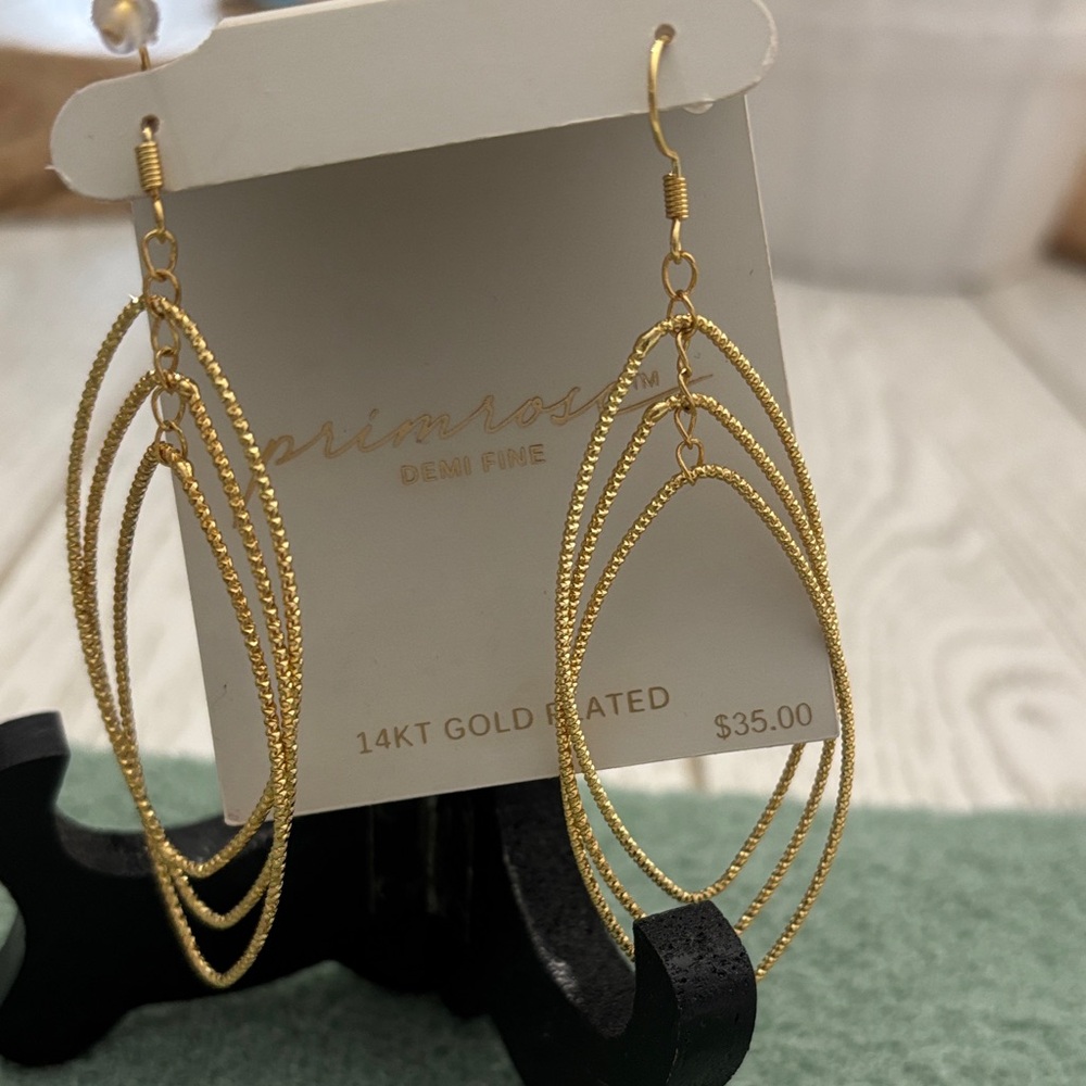 14k Gold Plated Earrings
